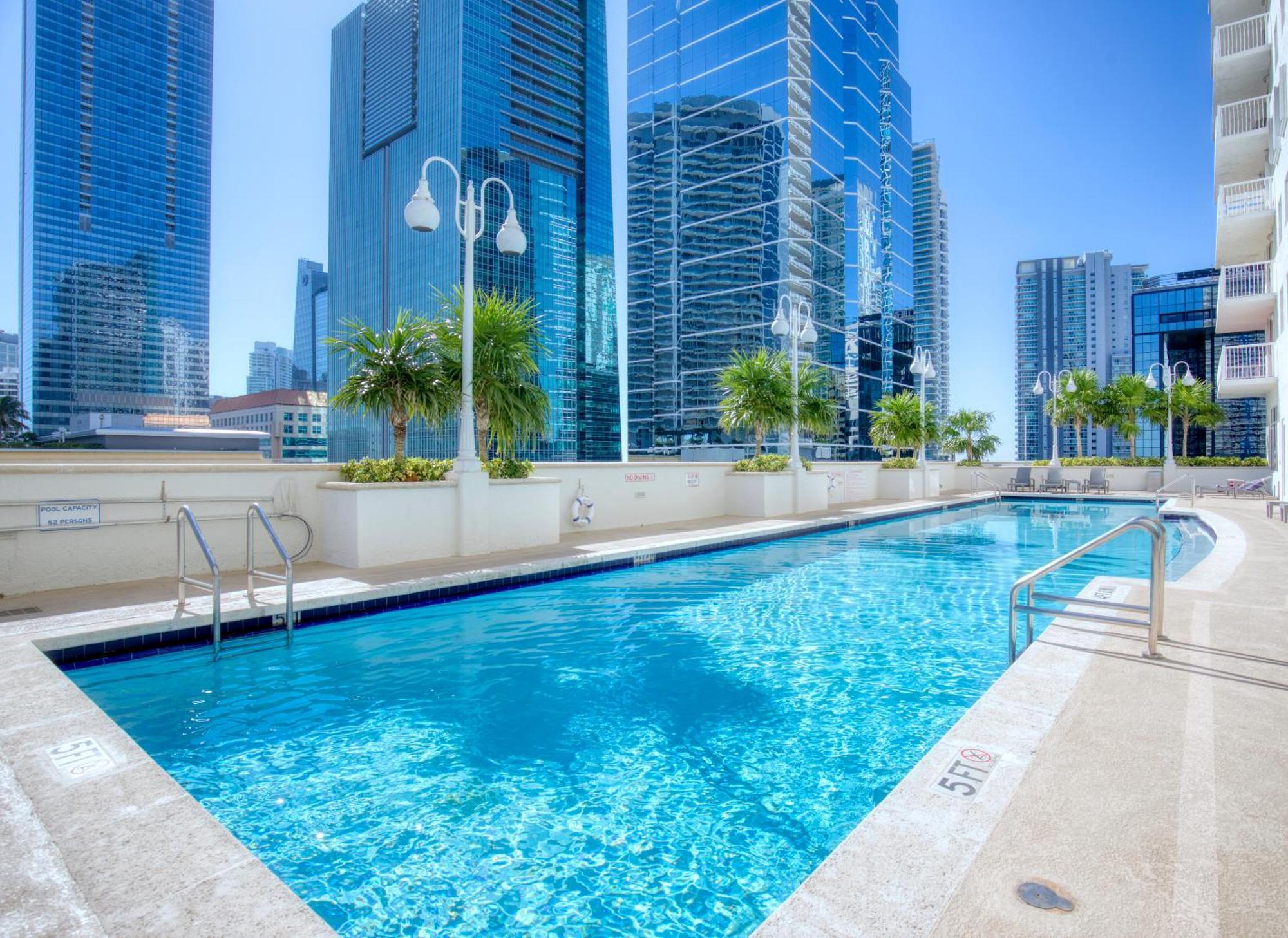 Oceanside Penthouse Apartment In Brickell Miami, Pool, Free Parking Eksteriør billede