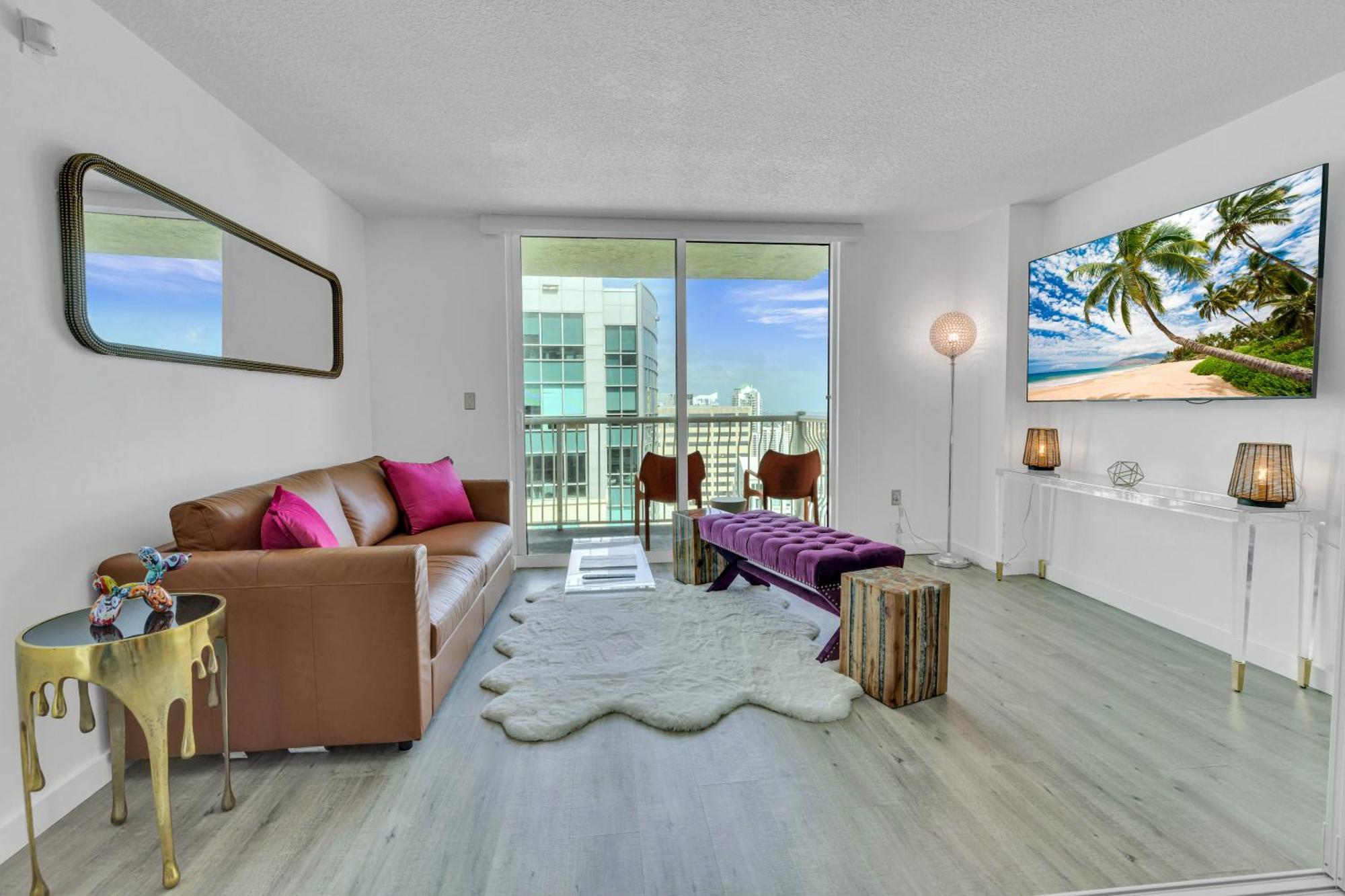 Oceanside Penthouse Apartment In Brickell Miami, Pool, Free Parking Eksteriør billede