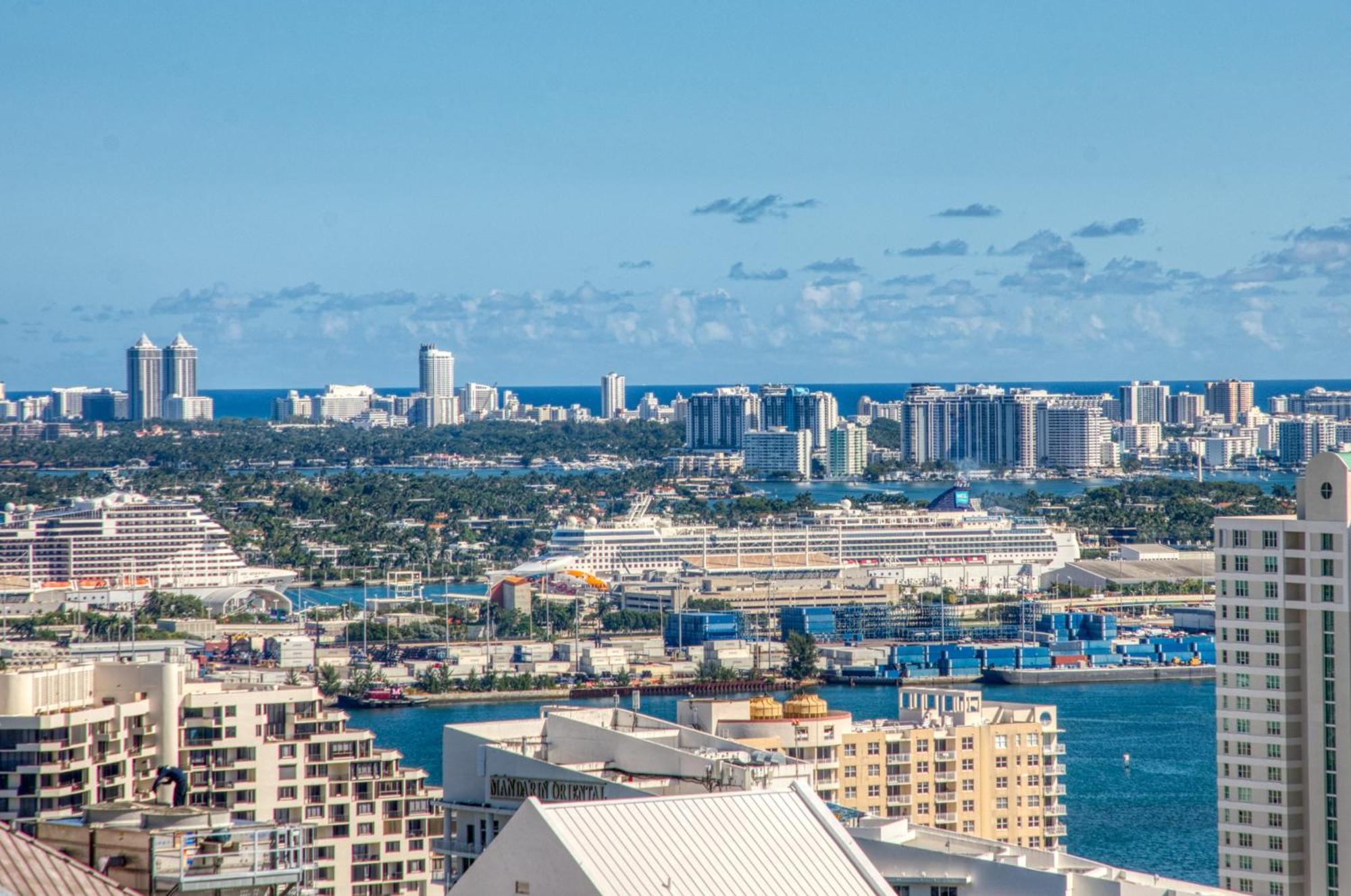 Oceanside Penthouse Apartment In Brickell Miami, Pool, Free Parking Eksteriør billede
