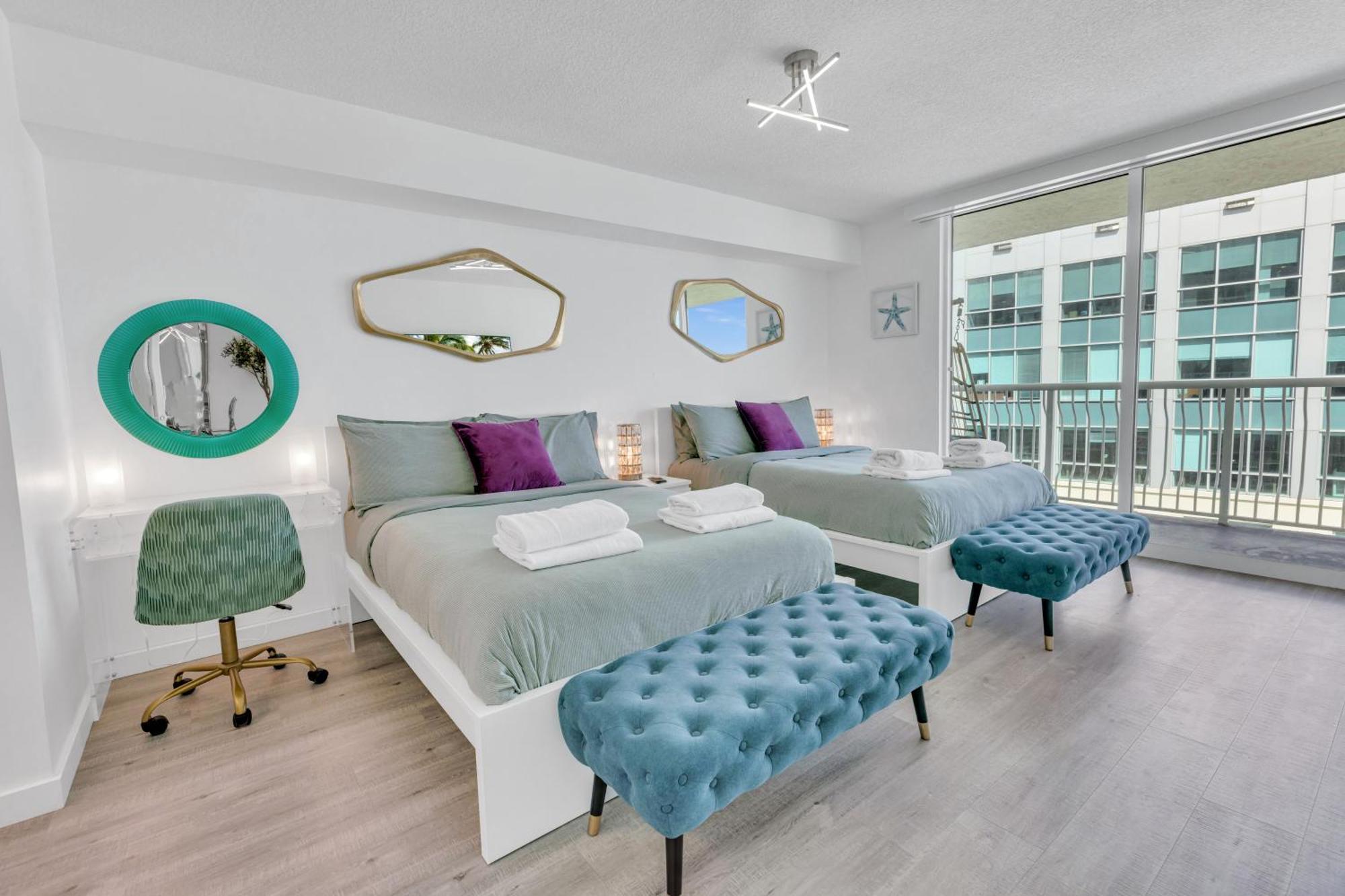 Oceanside Penthouse Apartment In Brickell Miami, Pool, Free Parking Eksteriør billede