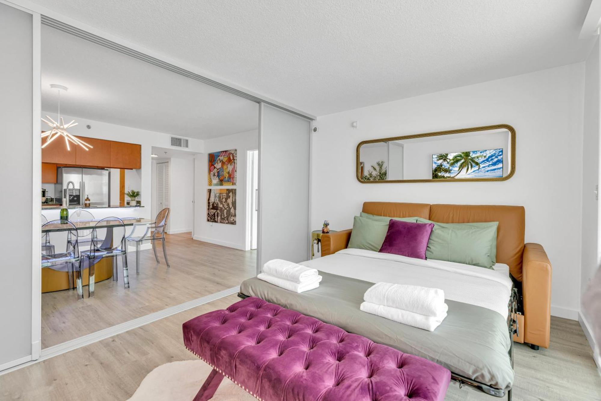 Oceanside Penthouse Apartment In Brickell Miami, Pool, Free Parking Eksteriør billede
