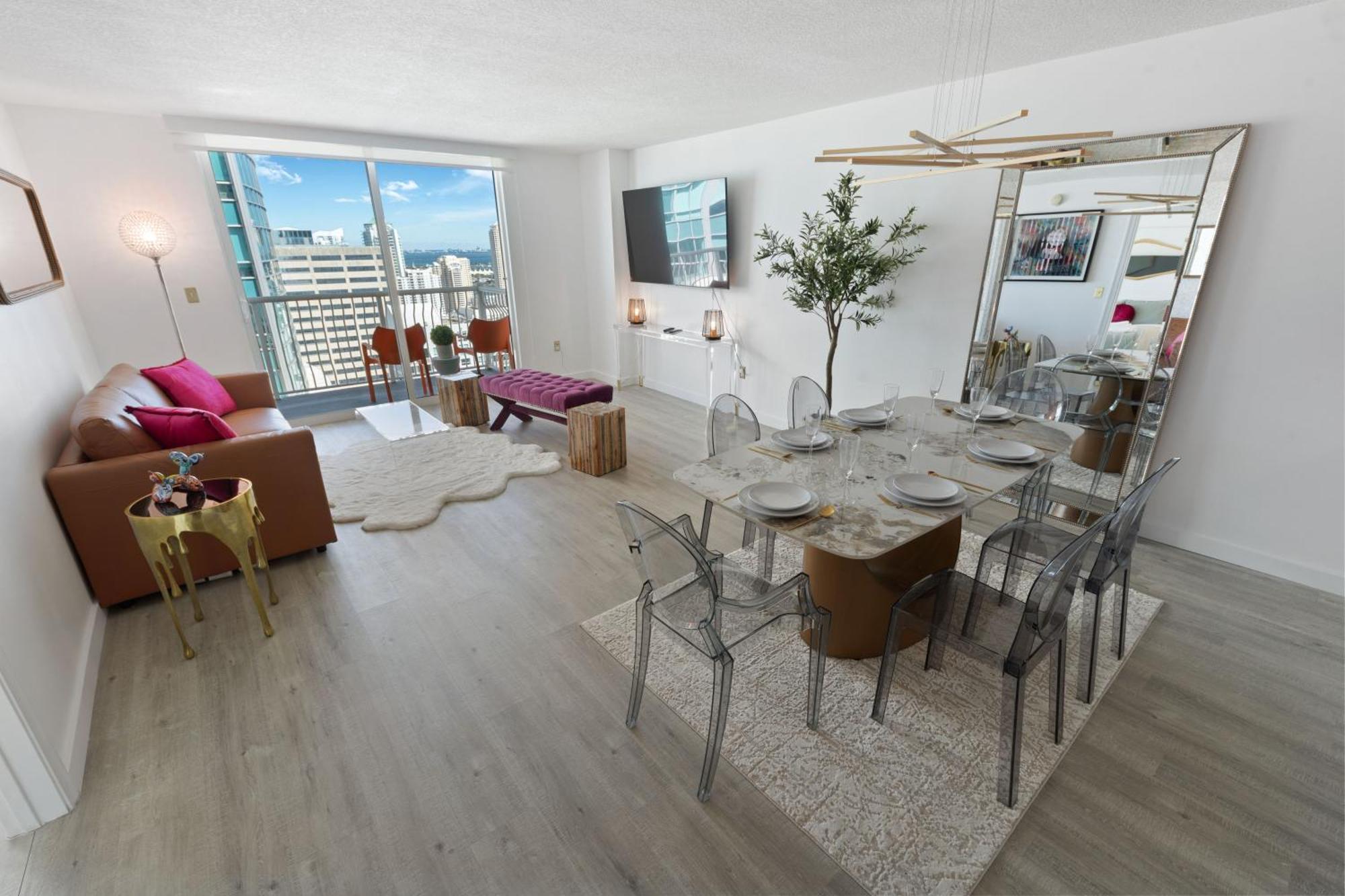 Oceanside Penthouse Apartment In Brickell Miami, Pool, Free Parking Eksteriør billede