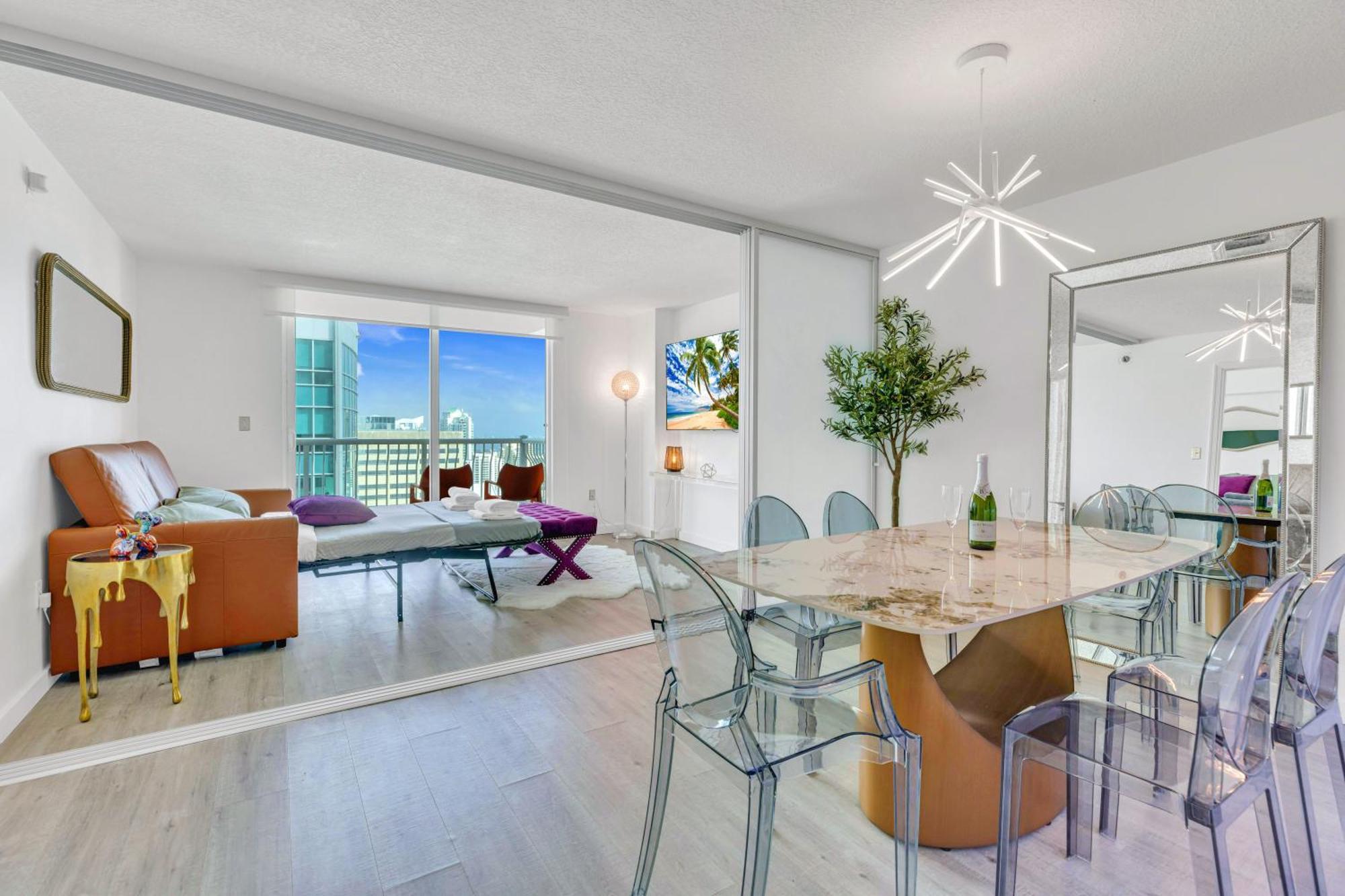 Oceanside Penthouse Apartment In Brickell Miami, Pool, Free Parking Eksteriør billede