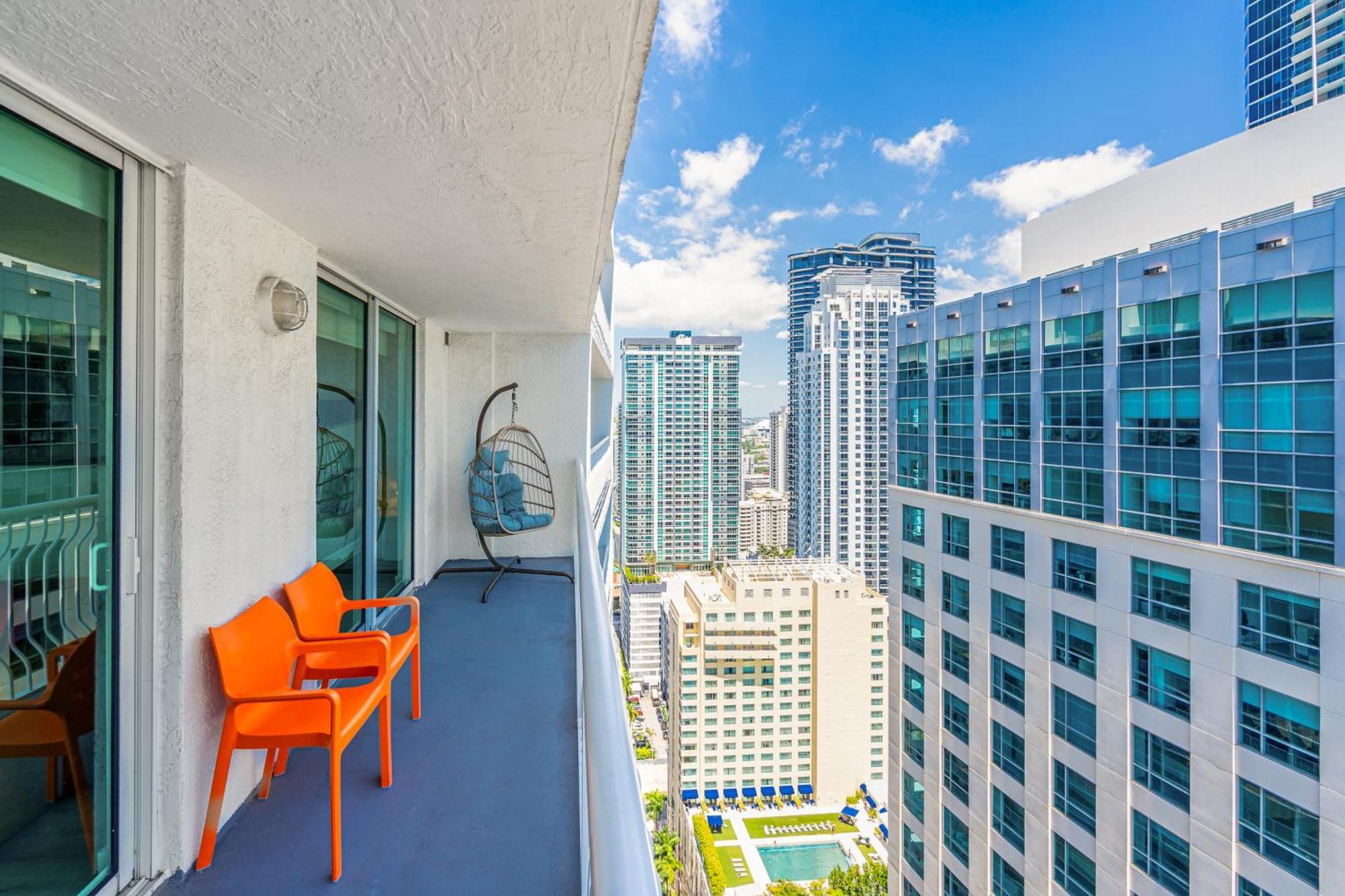 Oceanside Penthouse Apartment In Brickell Miami, Pool, Free Parking Eksteriør billede