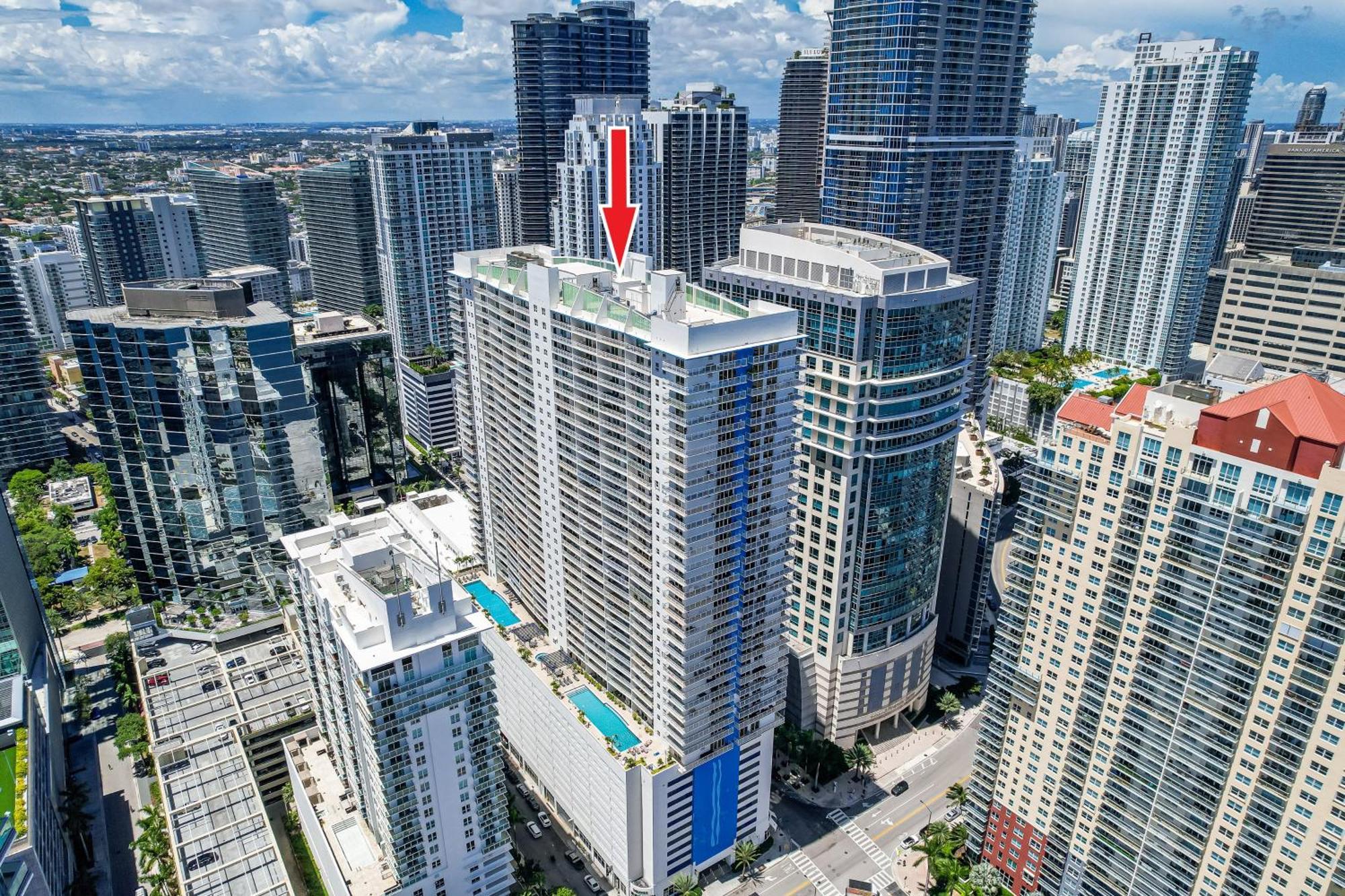 Oceanside Penthouse Apartment In Brickell Miami, Pool, Free Parking Eksteriør billede