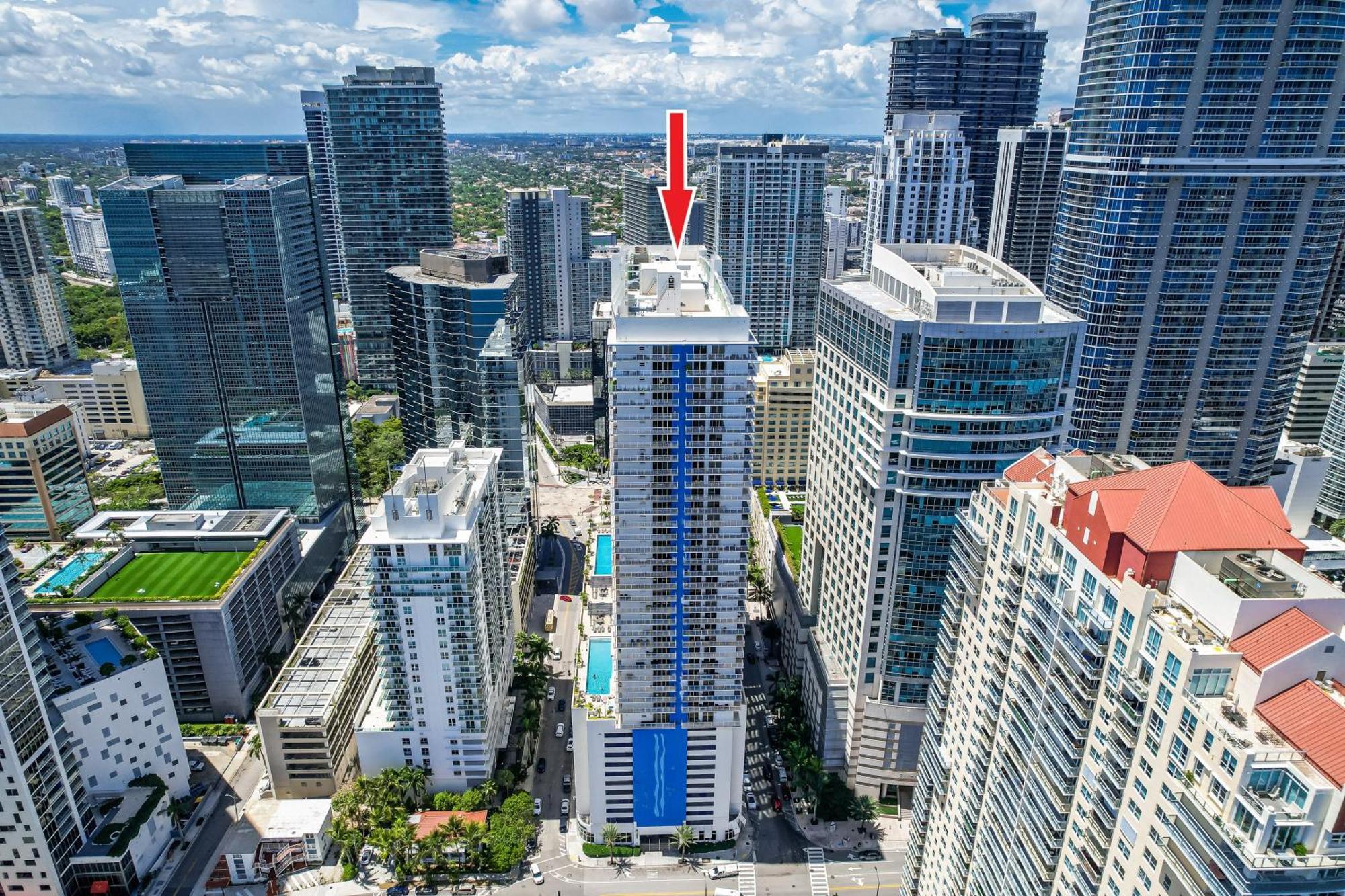 Oceanside Penthouse Apartment In Brickell Miami, Pool, Free Parking Eksteriør billede